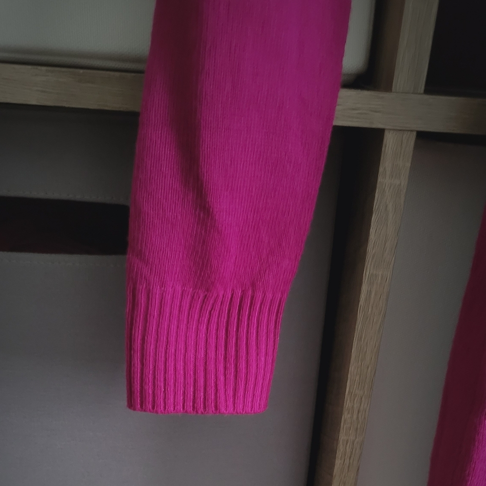 Jason Wu Fuchsia Ruffled Cardigan - Picture 7 of 13